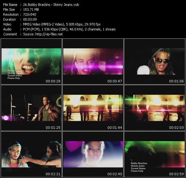 Bobby Brackins video ”Skinny Jeans” from dvd ”Promo Only Urban Video December 2009” 
