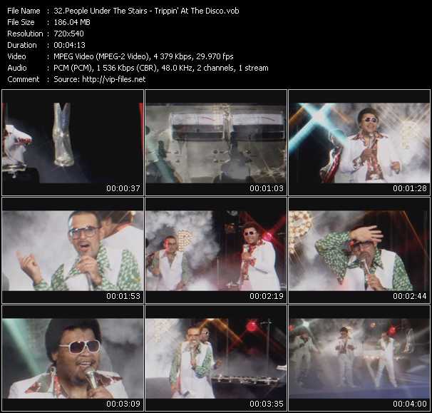 People Under The Stairs video ”Trippin' At The Disco” from dvd ”Screenplay VJ-Pro Hits Vision December 2009” 