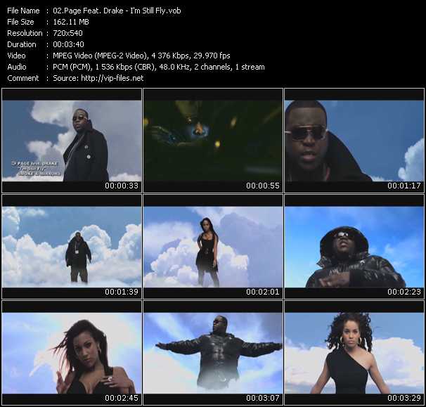 Page Feat. Drake video ”I'm Still Fly” from dvd ”Screenplay VJ-Pro Urban Vision November 2009” 