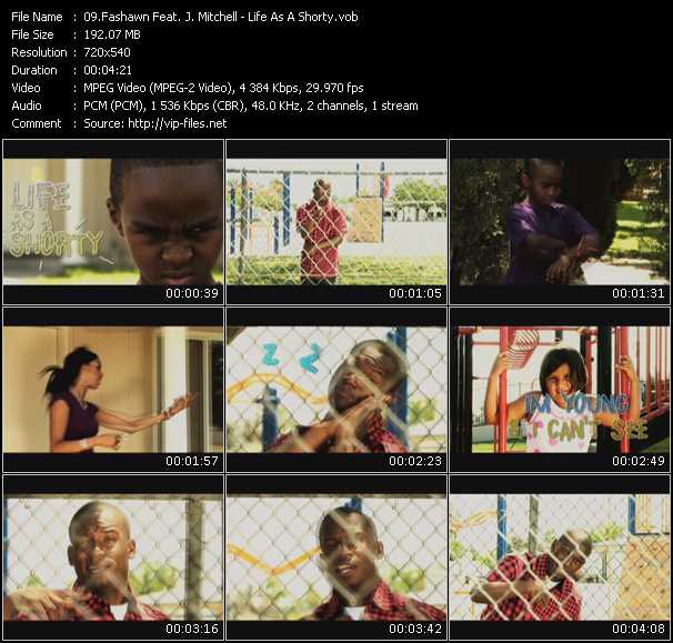 Fashawn Feat. J. Mitchell video ”Life As A Shorty” from dvd ”Screenplay VJ-Pro Urban Vision November 2009” 