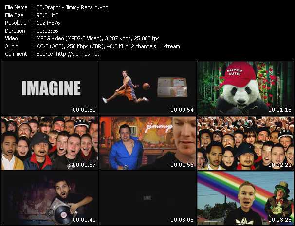 Drapht video ”Jimmy Recard” from dvd ”Triple J. Hottest 100 Vol.16” 