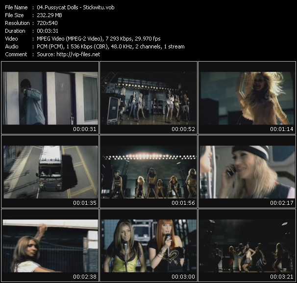 Pussycat Dolls video ”Stickwitu” from dvd ”I Love RnB. RnB And Hip-Hop Greatest Hits Vol.2” 