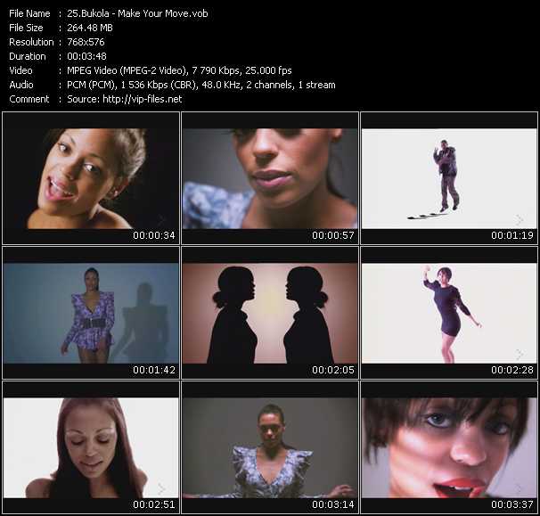 Bukola video ”Make Your Move” from dvd ”MixMash Urban April 2010” 