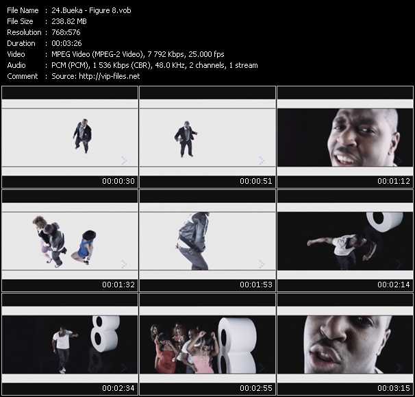 Bueka video ”Figure 8” from dvd ”MixMash Urban May 2010” 