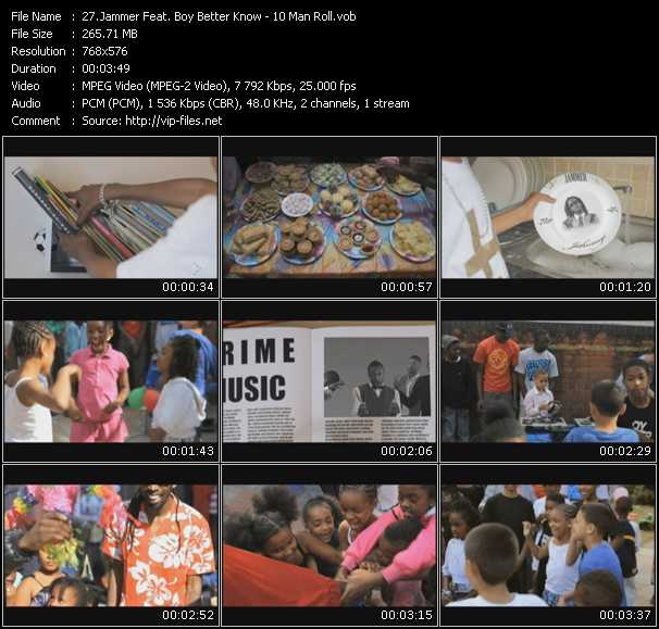 Jammer Feat. Boy Better Know video ”10 Man Roll” from dvd ”MixMash Urban August 2010” 