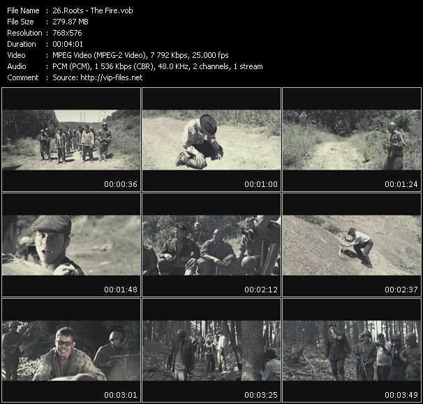 Roots video ”The Fire” from dvd ”MixMash Urban September 2010” 