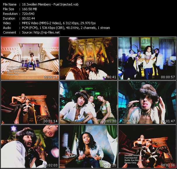 Swollen Members video ”Fuel Injected” from dvd ”Promo Only Cahada Hot Video December 2001” 