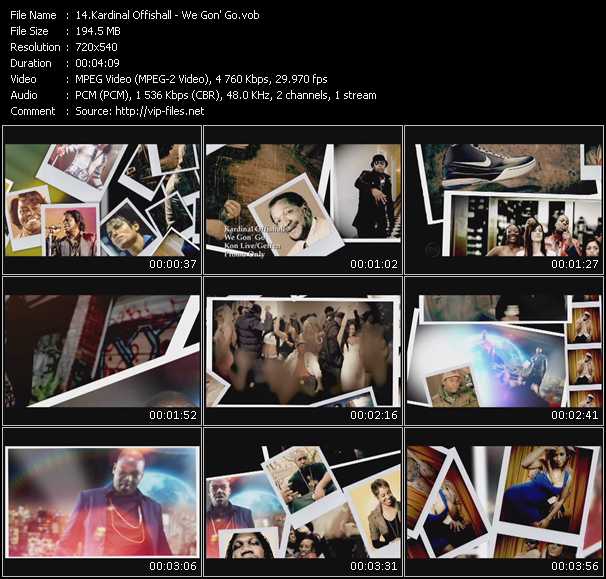 Kardinal Offishall video ”We Gon' Go” from dvd ”Promo Only Express Video March 2010 Week 3” 