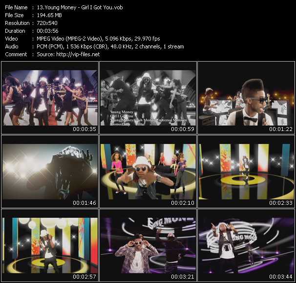 Young Money video ”Girl I Got You” from dvd ”Promo Only Express Video April 2010 Week 4” 