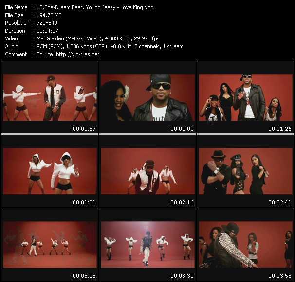 The-Dream Feat. Young Jeezy video ”Love King” from dvd ”Promo Only Express Video May 2010 Week 3” 