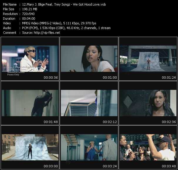 Mary J. Blige Feat. Trey Songz video ”We Got Hood Love” from dvd ”Promo Only Urban Video July 2010” 