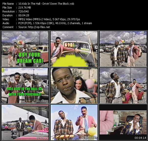 Kidz In The Hall video ”Drivin' Down The Block” from dvd ”Promo Only Urban Video September 2008” 