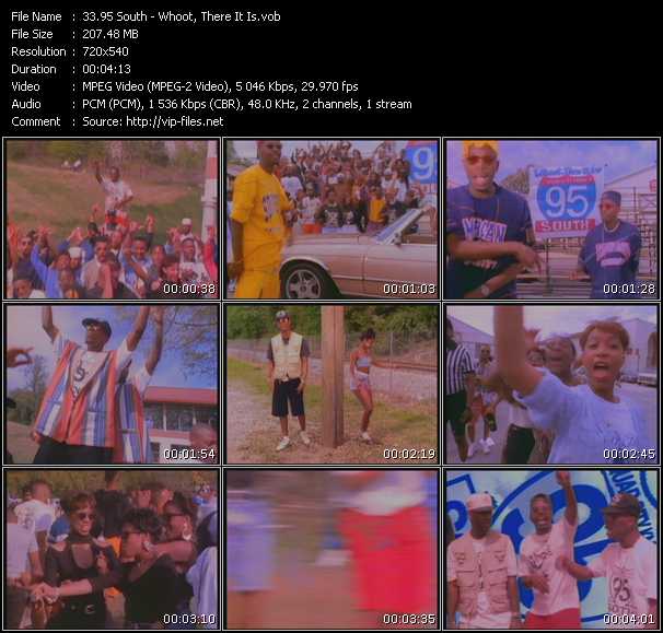 95 South video ”Whoot, There It Is” from dvd ”Promo Only Urban Video September 2008” 