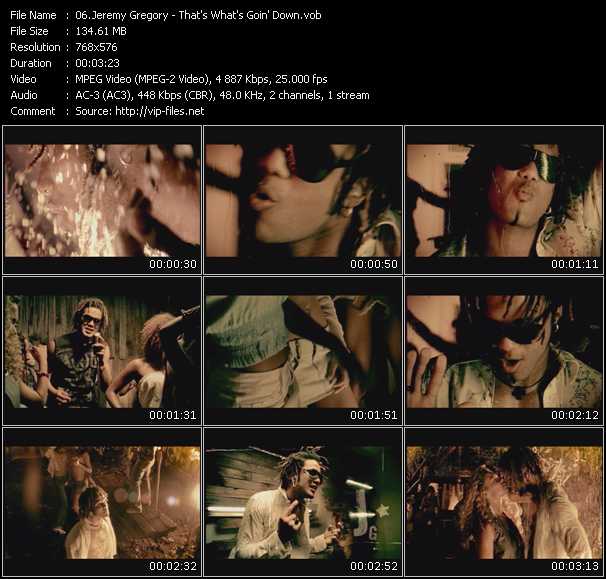 Jeremy Gregory video ”That's What's Goin' Down” from dvd ”RnB Superclub” 