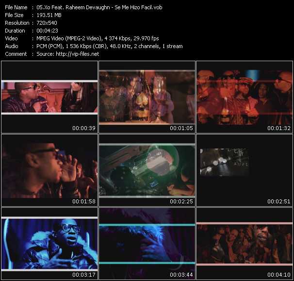 Xo Feat. Raheem Devaughn video ”Se Me Hizo Facil” from dvd ”Screenplay VJ-Pro Urban Vision March 2010” 