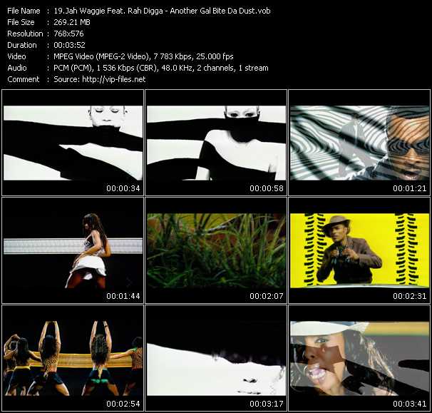 Jah Waggie Feat. Rah Digga video ”Another Gal Bite Da Dust” from dvd ”MixMash Reggae Vol.2” 