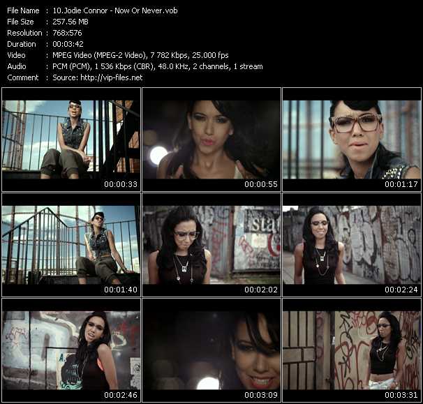 Jodie Connor video ”Now Or Never” from dvd ”MixMash Urban January 2011” 