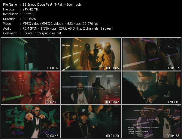 Snoop Dogg Feat. T-Pain video ”Boom” from dvd ”Promo Only Express Video May 2011 Week 3” 