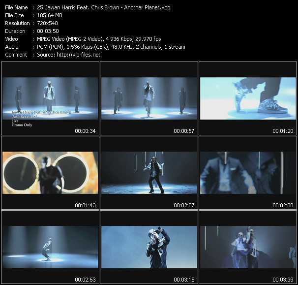 Jawan Harris Feat. Chris Brown video ”Another Planet” from dvd ”Promo Only Hot Video March 2011” 