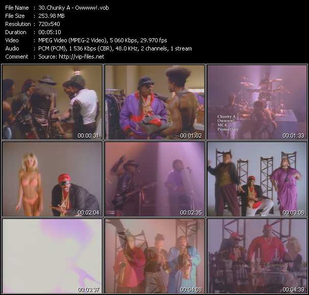 Chunky A video ”Owwww!” from dvd ”Promo Only Urban Video July 2011” 