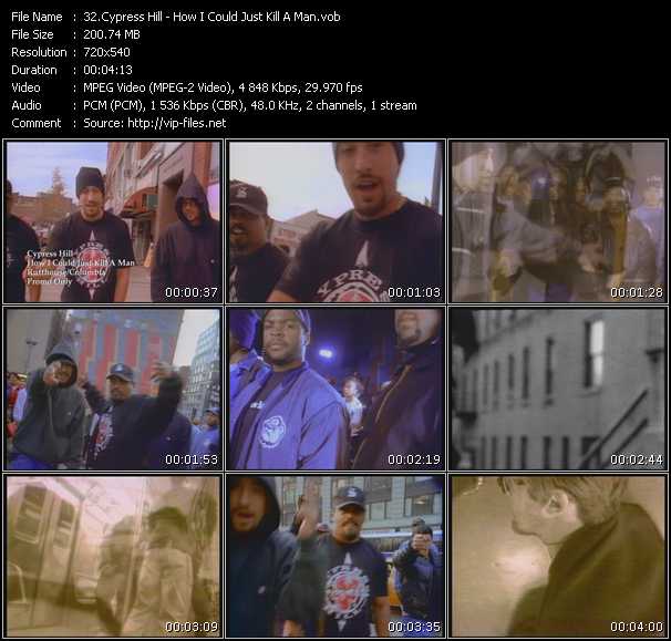 Cypress Hill video ”How I Could Just Kill A Man” from dvd ”Promo Only Urban Video December 2010” 