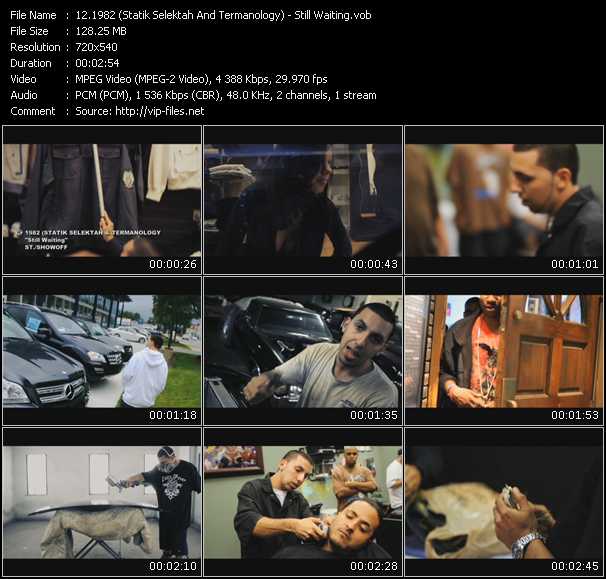 1982 (Statik Selektah And Termanology) video ”Still Waiting” from dvd ”Screenplay VJ-Pro Urban Vision November 2010” 