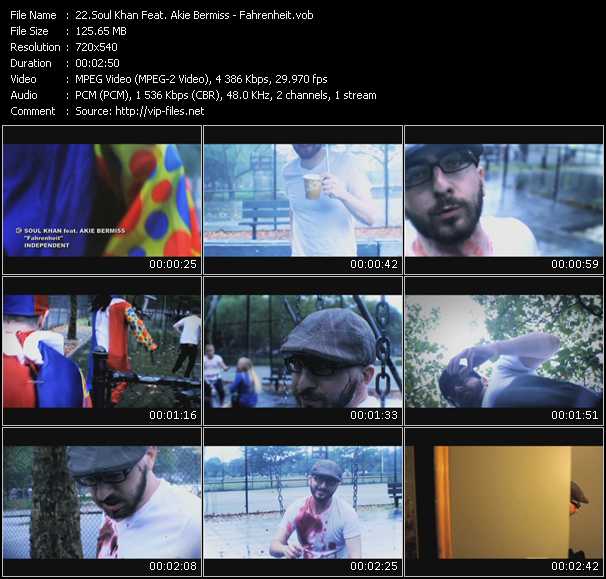 Soul Khan Feat. Akie Bermiss video ”Fahrenheit” from dvd ”Screenplay VJ-Pro Urban Vision December 2010” 