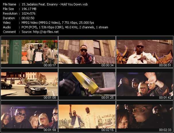 Jadakiss Feat. Emanny video ”Hold You Down” from dvd ”Vip-Express Videos June 2011 Vol.3” 