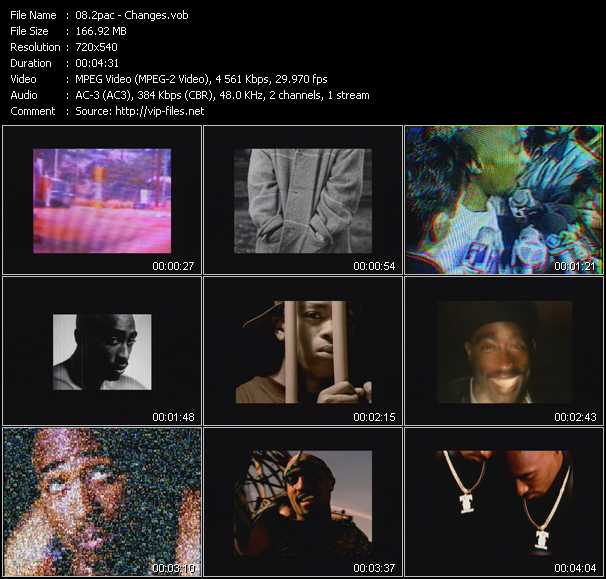 2pac video ”Changes” from dvd ”ETV Network Vital Hitz 2016 January 1999” 