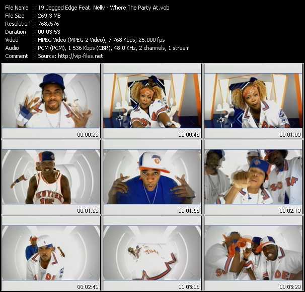 Jagged Edge Feat. Nelly video ”Where The Party At?” from dvd ”MixMash Urban Classics Vol.6” 