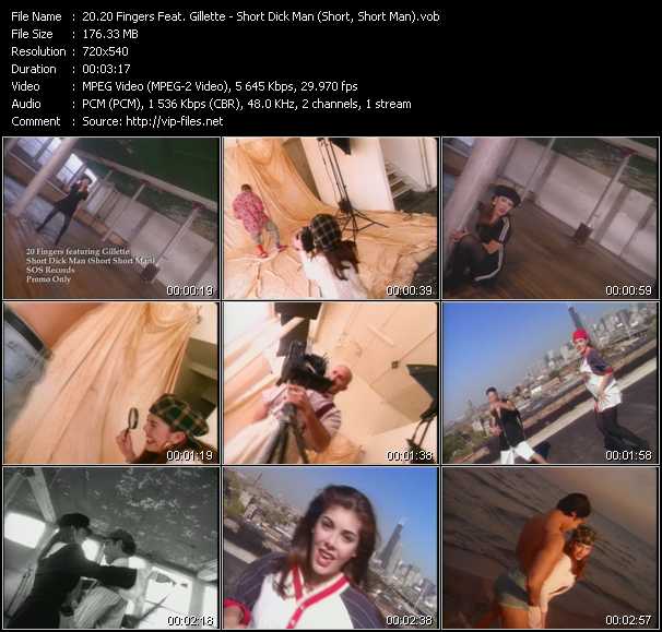 20 Fingers Feat. Gillette video ”Short Dick Man (Short, Short Man)” from dvd ”Promo Only Hot Video Classics Best Of 1995 Vol.1” 