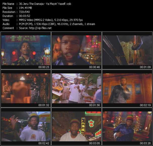 Jeru The Damaja video ”Ya Playin' Yaself” from dvd ”Promo Only Urban Video December 2011” 