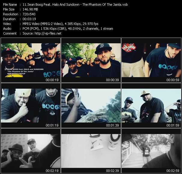 Sean Boog Feat. Halo And Sundown video ”The Phantom Of The Jamla” from dvd ”Screenplay VJ-Pro Urban Vision August 2011” 