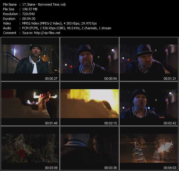 Slaine video ”Borrowed Time” from dvd ”Screenplay VJ-Pro Urban Vision October 2011” 